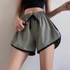 Sports Three-point Shorts Women's Loose Summer Quick-drying Running Fitness Pants Anti-light High-waisted Yoga Pants