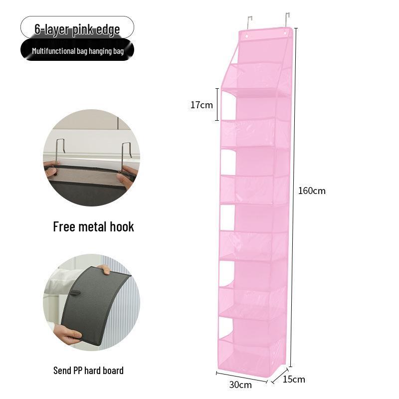 Multi-Pocket Wall-Mounted Organizer for Toys and Essentials