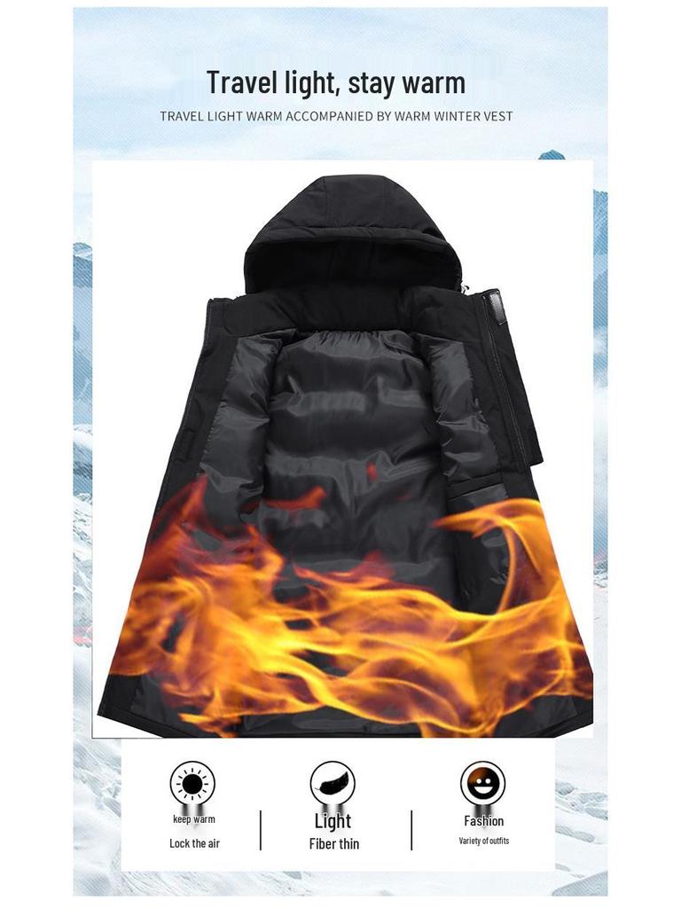 Chinese National Team Down Vest - Sleeveless, Casual, Embroidered Logo for Autumn/Winter
