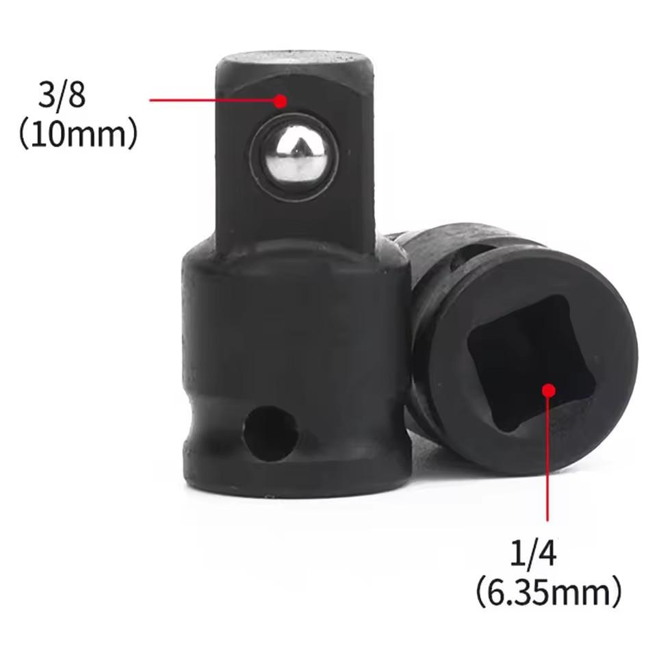 

Socket connector adapter 1/2 to 3/8, 3/8 to 1/4, 3/4 to 1/2, pneumatic wrench connector ratchet device adapter maintenance tool