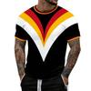 Men’s Short Sleeve Crew Neck T-Shirt with Soccer Ball Print and 2026 Graphic Casual Athletic Top