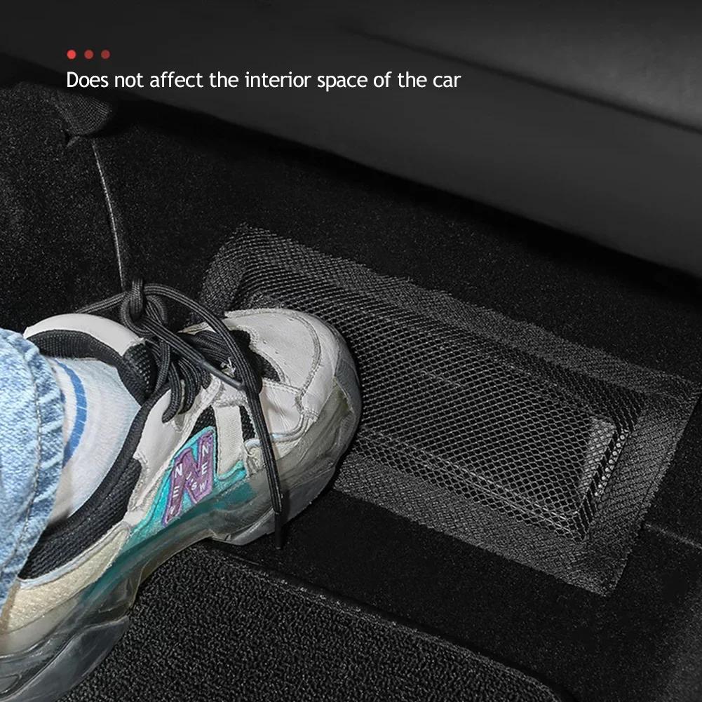2PCS Air Outlet Cover For Tesla Model 3 Y Under Seat Anti-Blocking Dust Protective Net Car Interior Modification Accessories