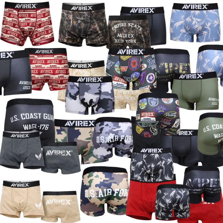 AVIREX boxer briefs men NEK 7986545 underwear (L)