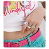 Irregular Cute Small Fresh Love Wings Double-layer Open Ring Niche Design Fashionable Versatile Exquisite Jewelry