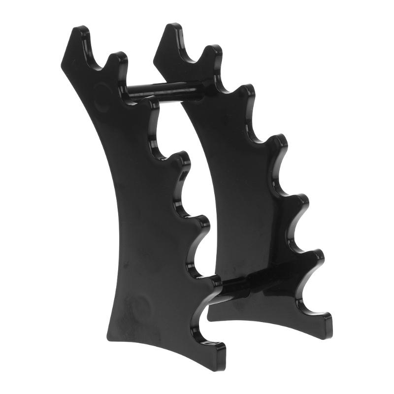 

Подставка для кистей для макияжа, теней для век, карандашей, ручек, 6 комнат, держатель для стойки чёрный