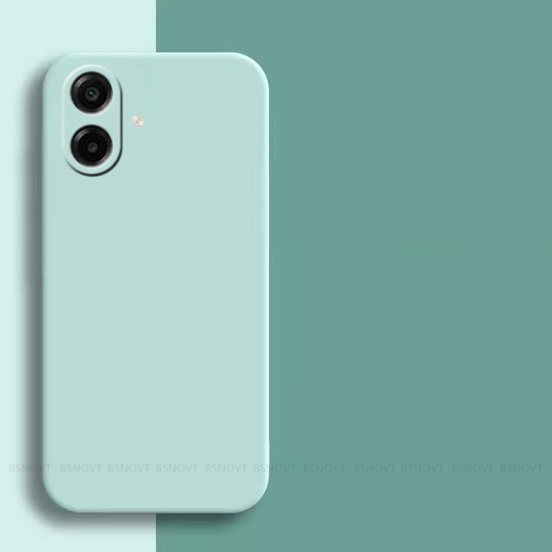Pro Samsung A07 Pouzdro Kryt Samsung Galaxy A07 Capas Zadní Nárazník Telefonu Originální Tekutý Silikon Měkké TPU Fundas Samsung A07 A 07