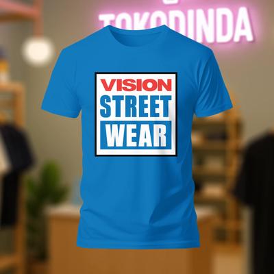 Vision Street Wear Skateboard Logo T-Shirt Funny Made In USA S-5XL