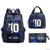 Football Printed Student Backpack Multifunctional Usb Interface Large Capacity Leisure Travel Backpack