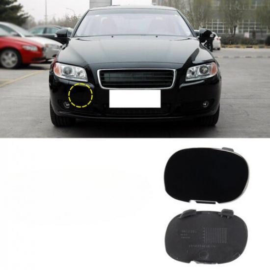 Painted Car Front Bumper Tow Hook Cap for Volvo S80 2007 - 2012 Towing Eye Cover