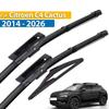 Wiper Front Rear Wiper Blades Set For Citroen C4 Cactus 2014 - 2023 Windshield Windscreen Window Brushes 26"+18"+10" Wipers Blades 3