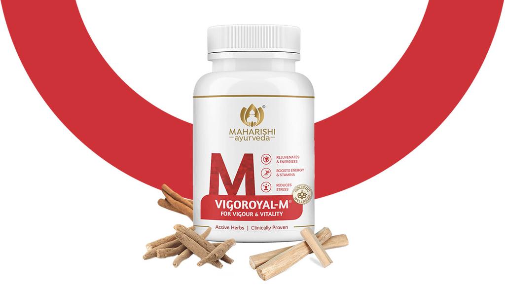 Maharishi Ayurveda VIGOROYAL-M 10 Tablets Ayurvedic Herbal Product FREE SHIPPING