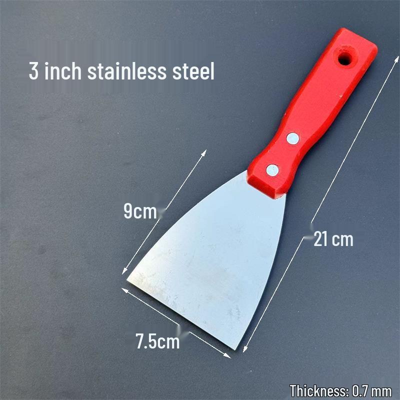 Stainless Steel Rosewood Handle Putty Knife and Scraper Tool