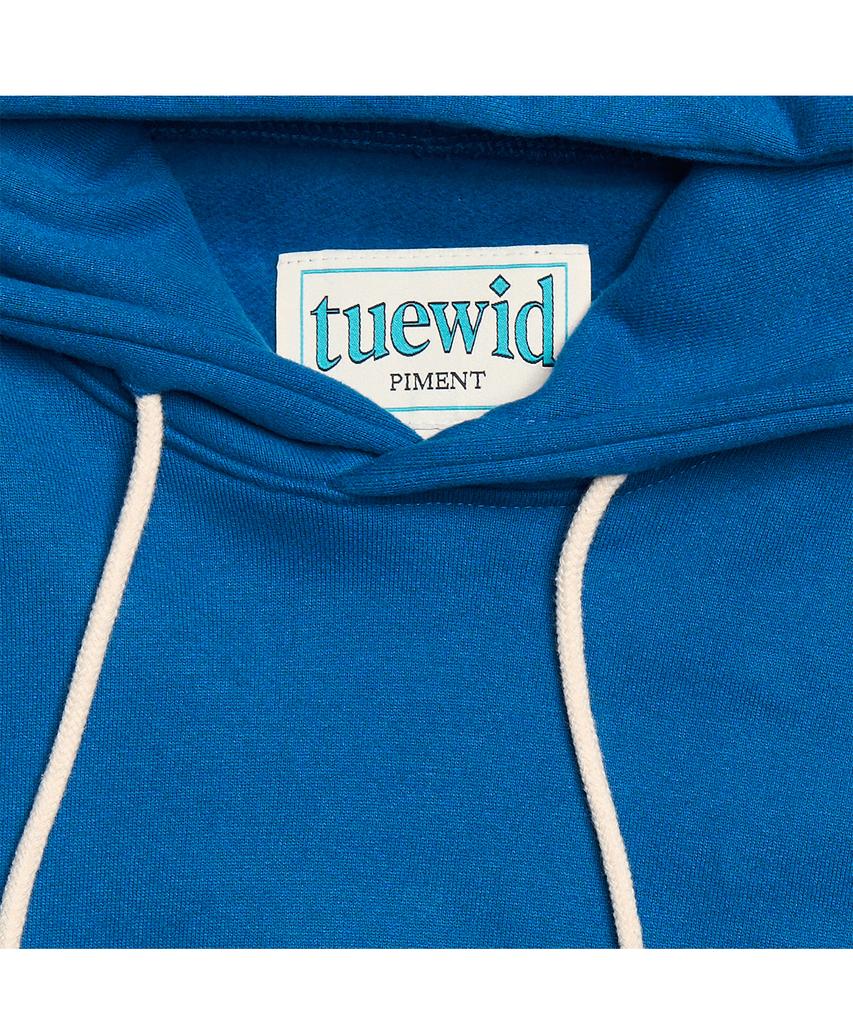 TUEWID Tuewid Logo Embroidery Hoodie (Cerulean Blue)