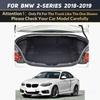 For BMW 2 Series Station Wagon 2018  Full Coverage Trunk Mat Lutehil Car Boot Cover Pad Cargo Liner Interior Accessories