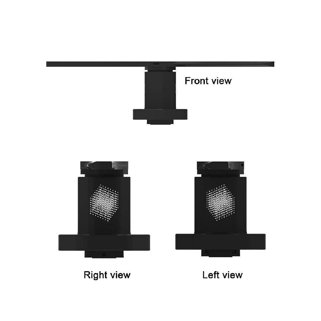 New 224 Lamp Beads LED Rotating Display WiFi Holographic Projector 3D Holographic Advertising Machine 10-15W