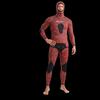 SBART Men's Professional Split-Body Freediving Wetsuit
