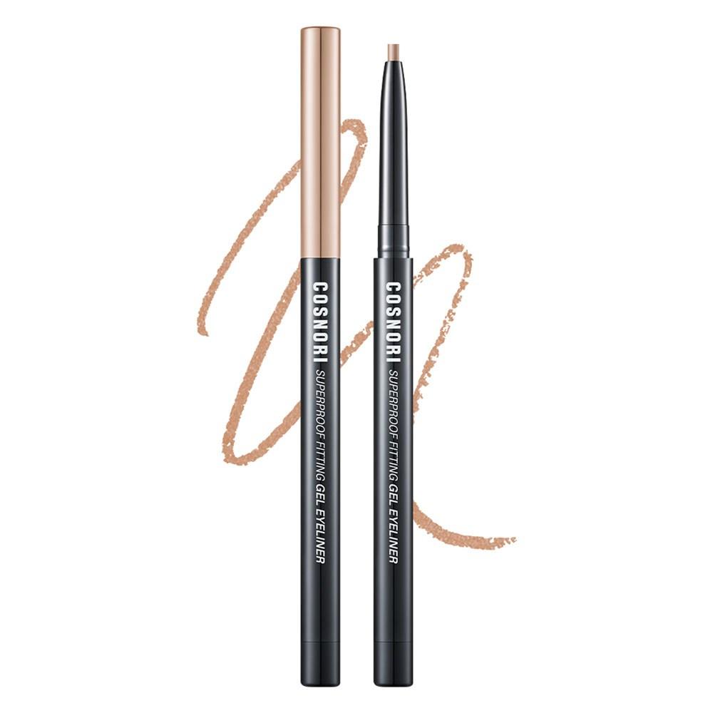 Cosnori Superproof Fitting Gel Eyeliner Pencil 0.13g, 12 Mute Beige, 1 pcs