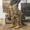 Men's Casual Slim Fit Work Pants Slim Trousers Spring Autumn Workwear