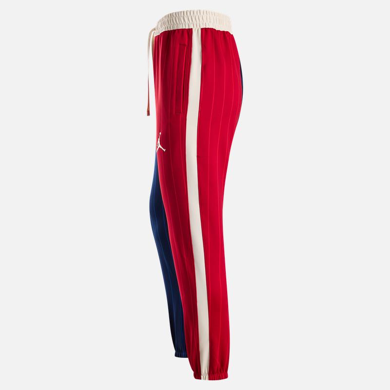 Jordan All-Star 2024 Retro Sports Color Block Quick-Dry Knitted Pants Men Pants Deep-Team-Red FN5886-698