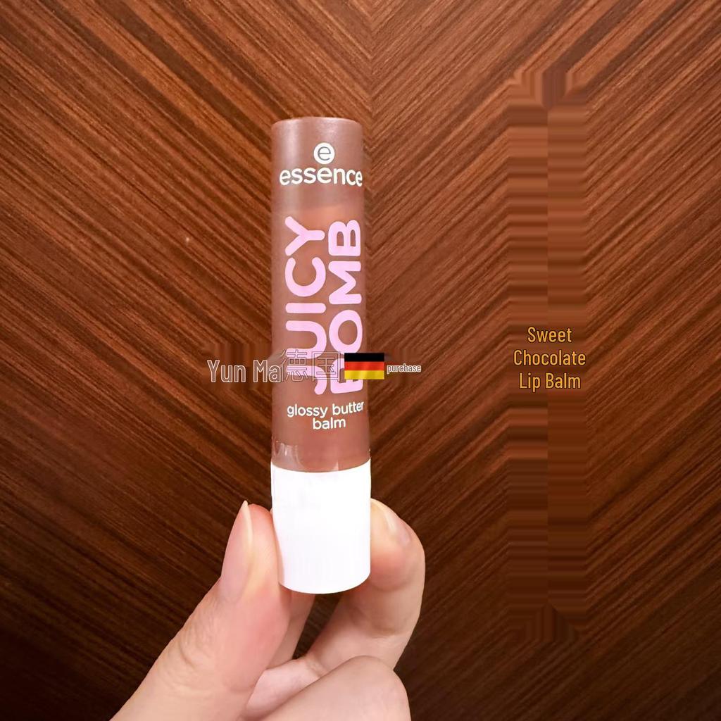 German Essence Juicy Bomb getönter Lippenbalsam - Glänzend, Fruchtig und Feuchtigkeitsspendend