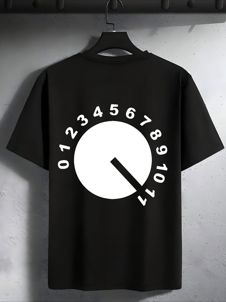 100 Cotton Vintage Dial Phone Summer Printed Round Neck Unisexs Tshirt