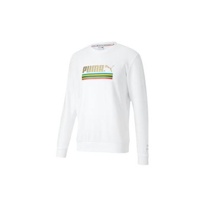 Puma Tfs Unity Crew Neck Sweatshirt Men Tops White 599285-02