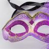 Feder-Maskenballmaske mit Blume für Damen, Maskenball-Halbmaske Feder-Augenmaske für Halloween-Party Kostüm