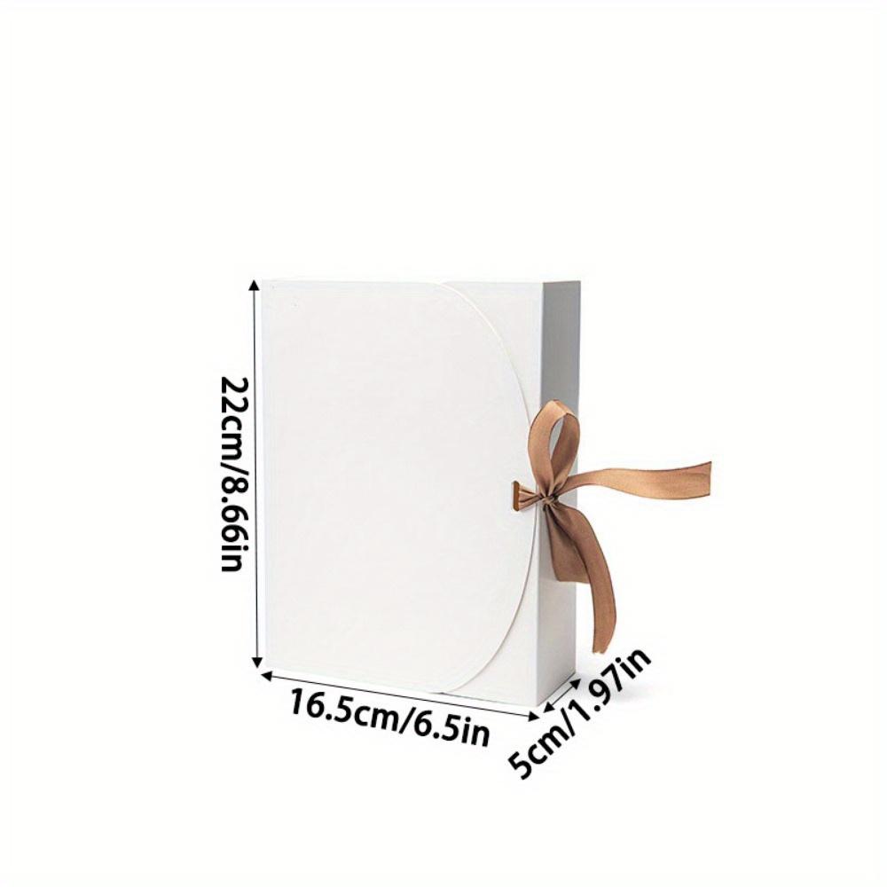 8pcs Gift Boxes with Lids Groomsmen Proposal Box Luxury Black Gift Box with Ribbon for Wedding Box Birthday Box Party Box Treat Boxes Bridesmaid Box