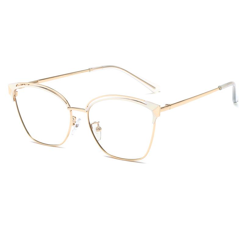 Latest Stylish Anti Blue Light Glasses For Ladies Transparent Glasses Woman Prescription Glasses Optical Lenses Eye Glasses