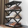 X-type Dustproof Shoe Rack Collapsible Shoe Rack Simple Storage Rack Multi-layer Movable Shoe Rack Student Dormitory Combination