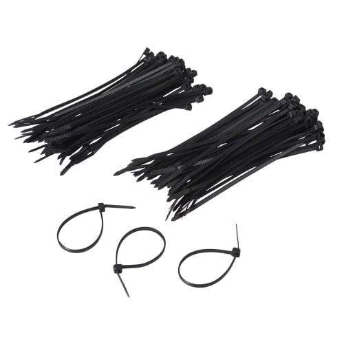 

3M Нейлонові кабельні стяжки для зовнішнього використання, довжина 250 мм, 100 шт. NBO-250MM