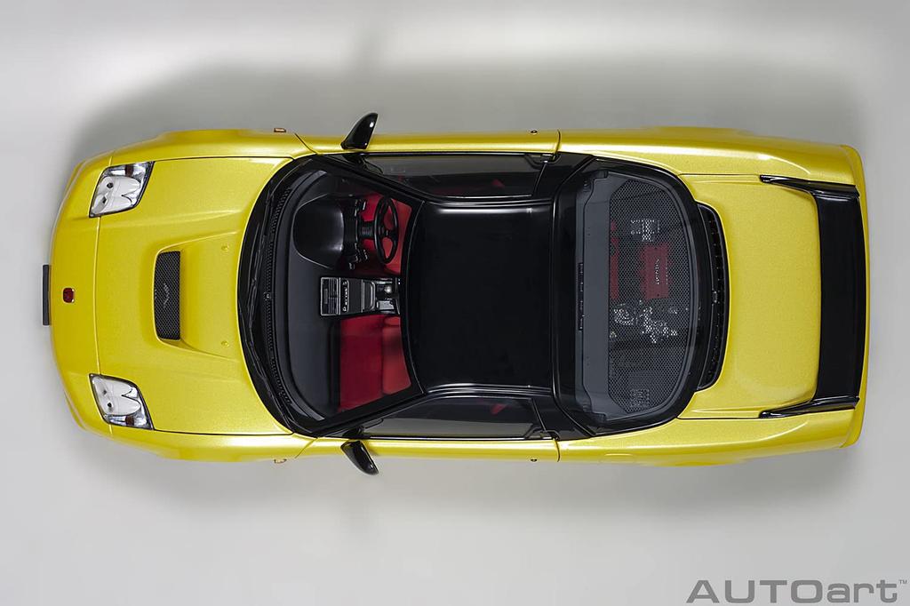 AUTOart Honda Indy Yellow Pearl Finished Product 73214 1/18 NSX-R (NA2)