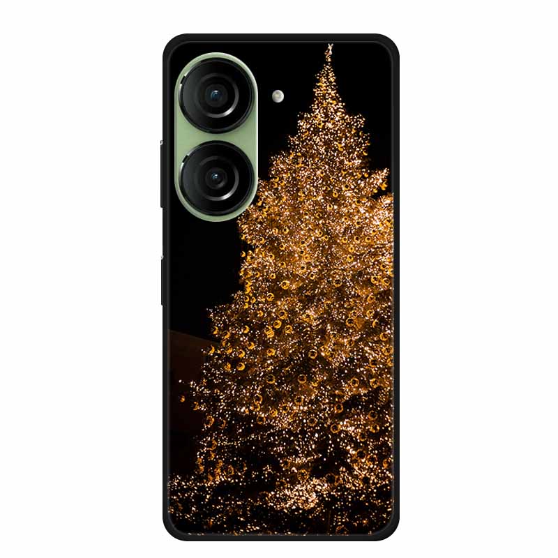 Christmas Phone Case For Asus Zenfone 10 5G AI2302 Cases Soft Silicone For Asus Zenfone 9 AI2202 Shockproof Cover Bumpers Funda
