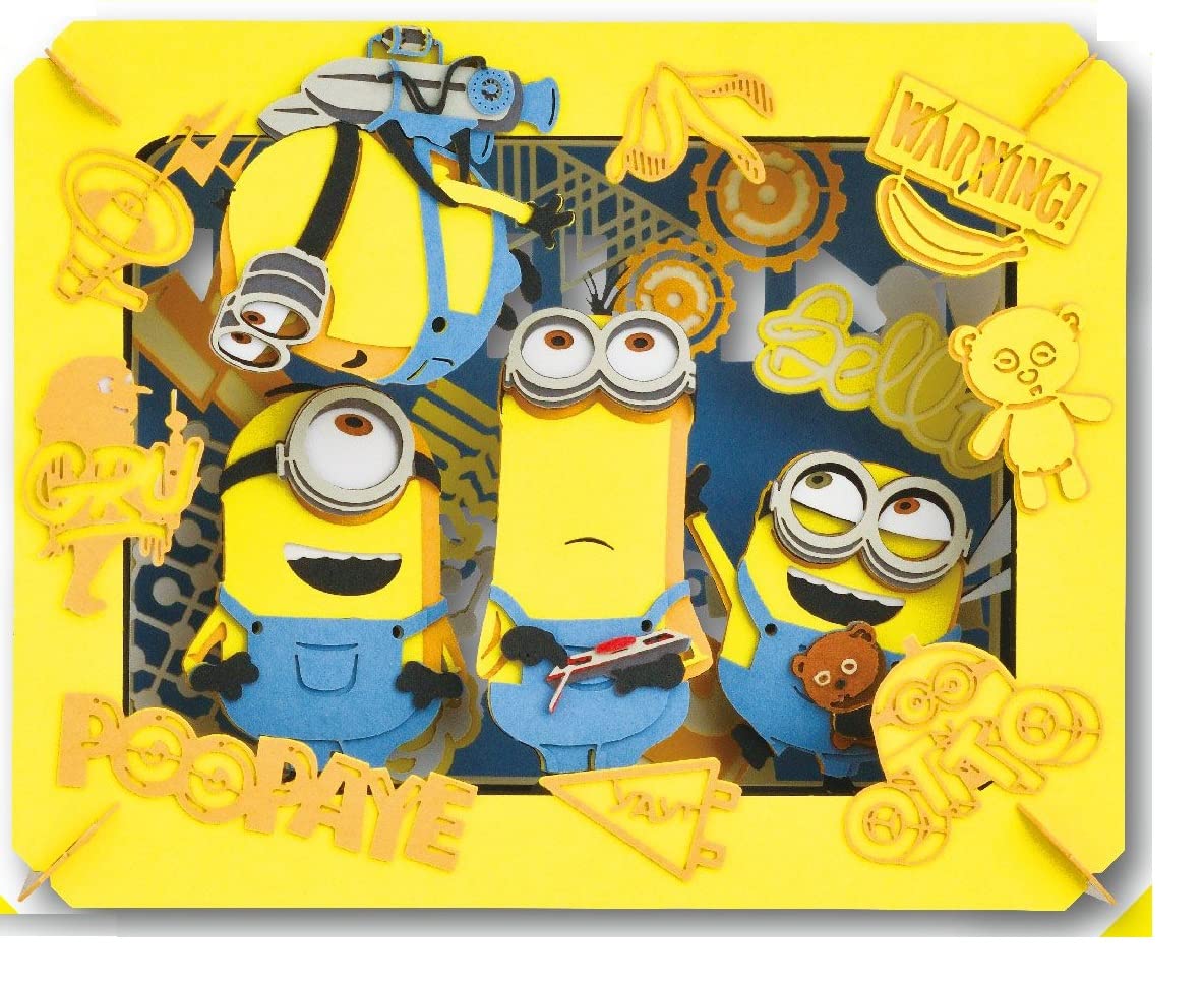 

Ensky Бумажный театр Миньоны Лихорадка H80 x Ш100 x Г42мм Бумага PT-241 Прибл.