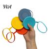 Silicone Can Lids Yogurt Jar Lid, Reusable Leakproof Sealing Lid for Food Cover Glass Jar, Milk Bottle, Dishwasher Safe Canning