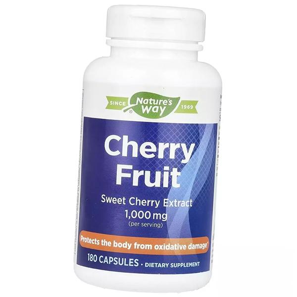 Экстракт Вишни, Cherry Fruit Sweet Cherry Extract 1000, Nature's Way  180капс (71406024)