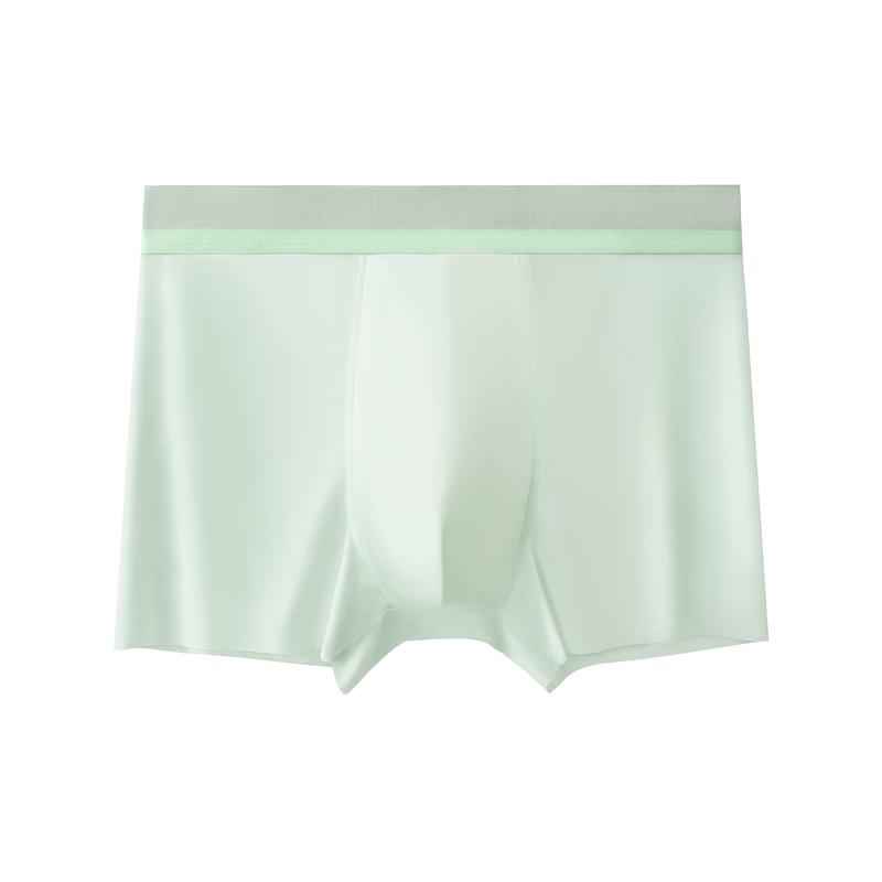 Men's Ice Silk Antibacterial Boxer Briefs