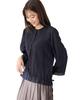 Petit Honfleur Blouse à Cordon Noir Femme 523264,