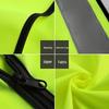 LIKA Reflective Multi-Pocket Safety Vest for Traffic, Construction, Sanitation, and Gardening