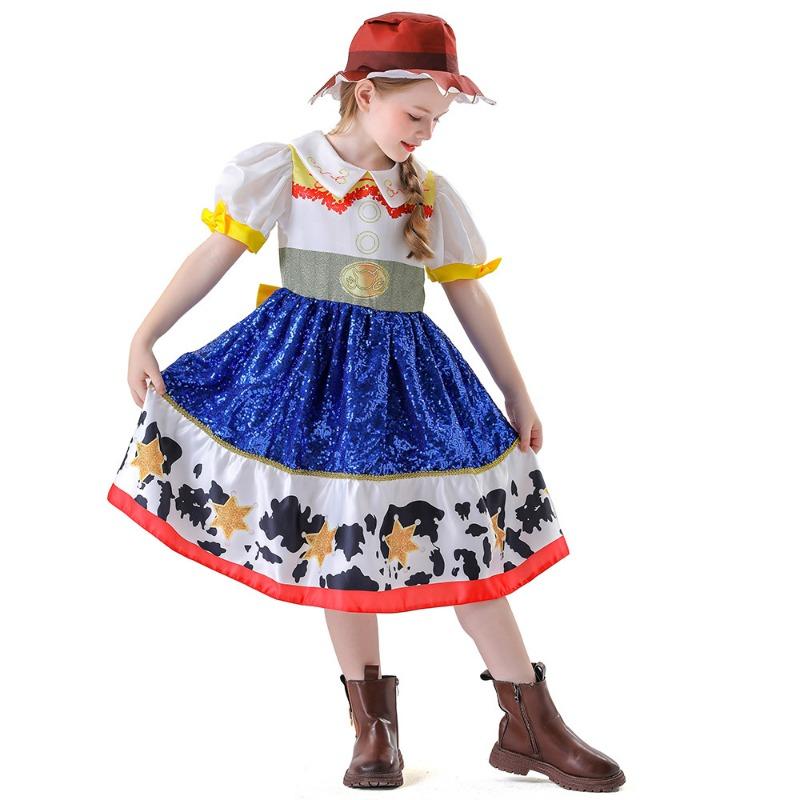 Toy Story Tris Kids Dress, Party Dress, Princess Dress, Kids Dress, Performance Dress
