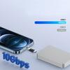 Typ USB C Adapter Konverter Stecker auf Buchse Verlängerungskabel Datenübertragung Telefon Tablet Lade Dongle USB C F auf F Stecker Adapter