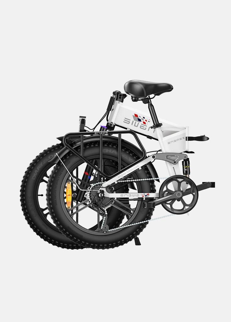 ENGWE ENGINE X 250W Electric Bike - 42km/h, 120km Range, 20" Fat Tire E-Bike with 7-Speed Gears