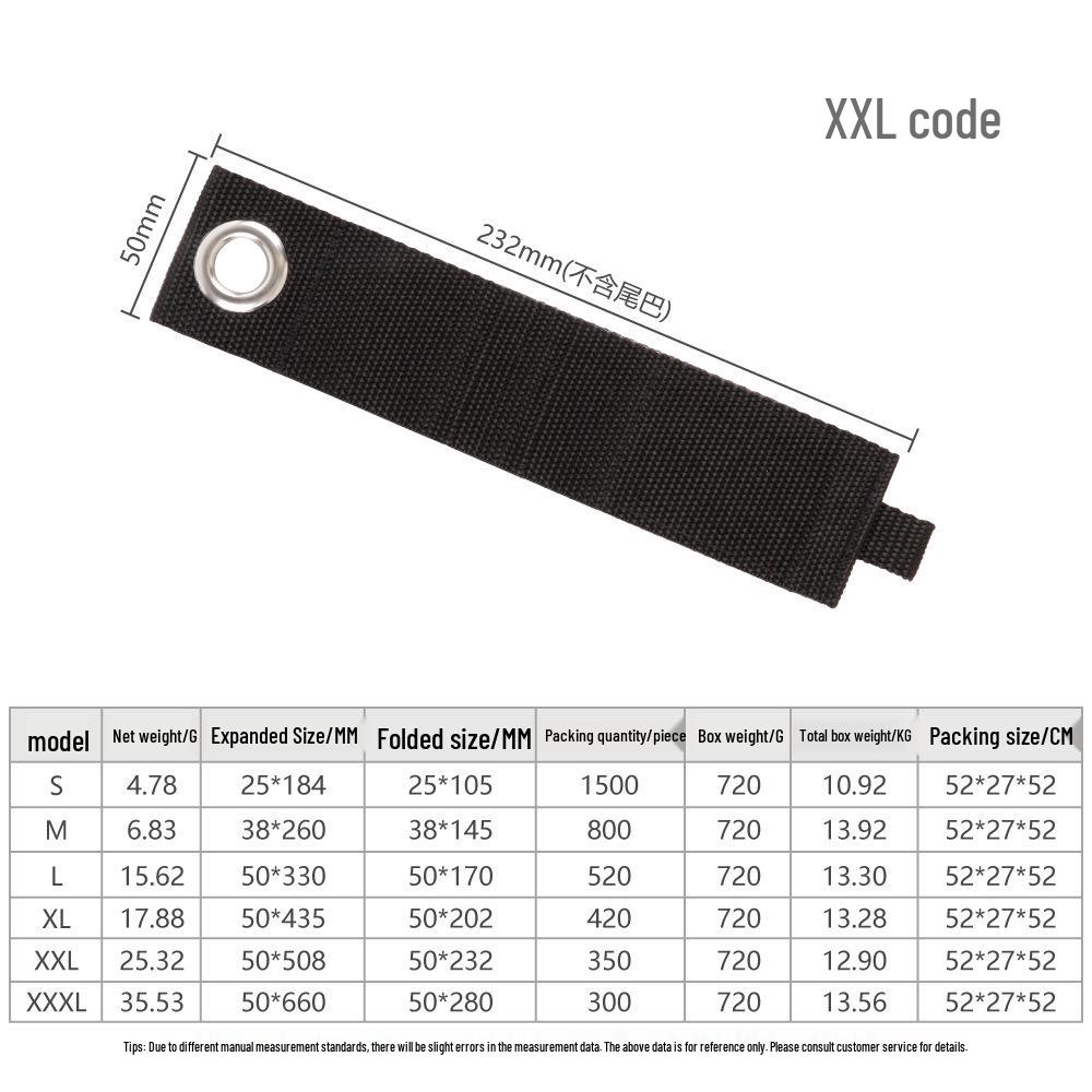 Nylon Velcro Heavy-Duty Extension Cord Holder & Tie-down Strap