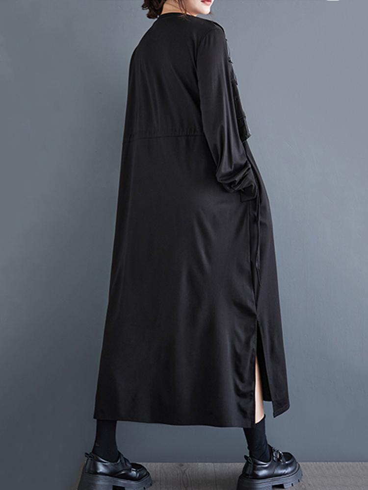 Xitao Loose False Two Pieces Dress ZYY1029