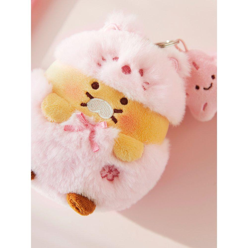 

KAKAO FRIENDS Pink Blossom Keychain Doll_Chunshik single type