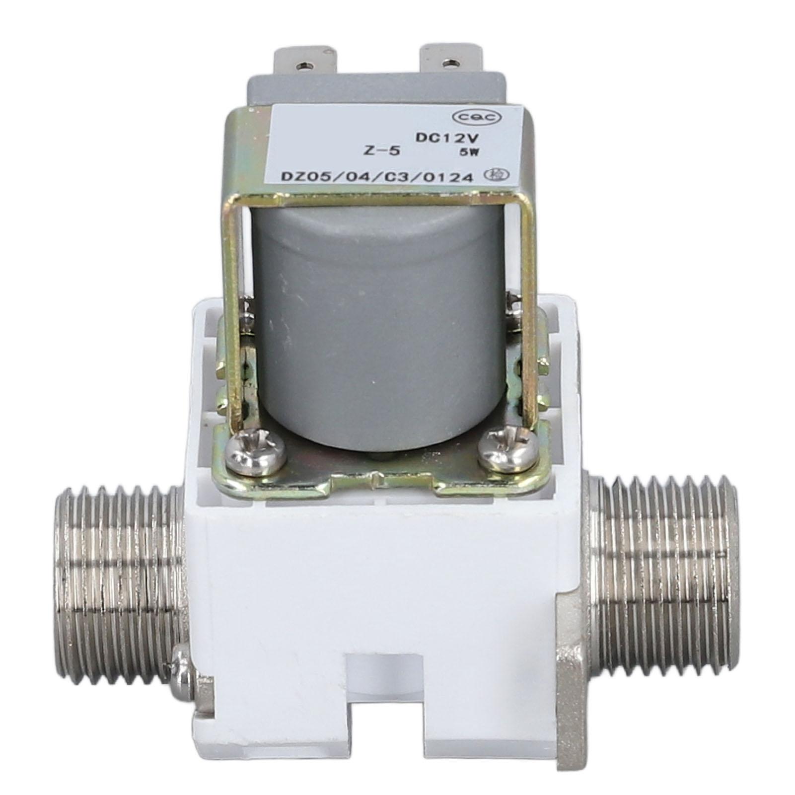 

Water Electric Solenoid Valve 1 2 Inch Thread Port Copper Water Inlet Solenoid Valve DC12V