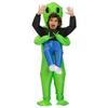 Halloween alien inflatable costume holiday dress up spoof horror props Christmas cos costume inflatable