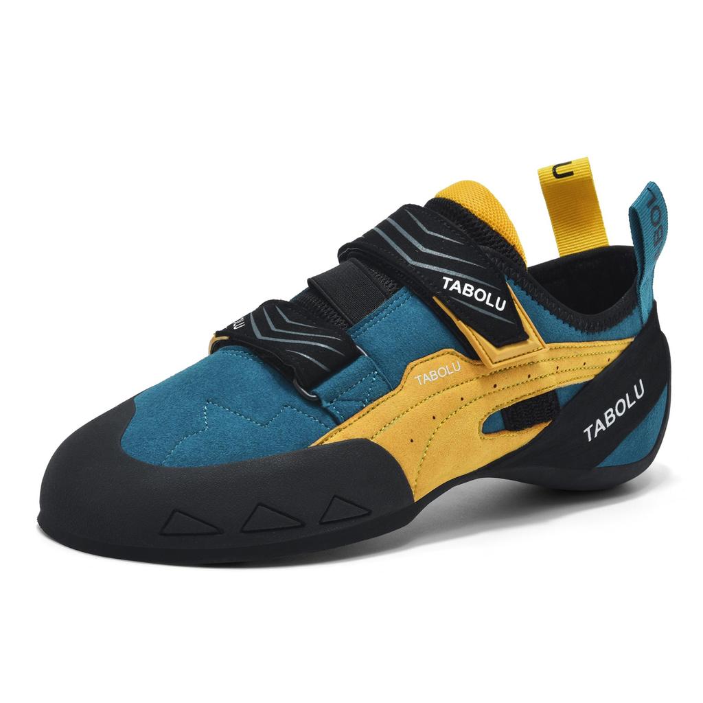 Scarpe da arrampicata traspiranti antiscivolo per adolescenti e adulti, per bouldering indoor, calzature sportive entry-level