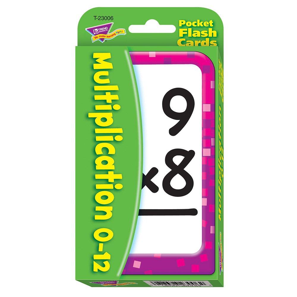 

Trend Enterprises Trend Flash Card Multiplication Card Game from 0 to 12