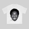 T-shirt Estive in Cotone 2026 Streetwear Pallacanestro Grafiche Kobe Bryant Stampate Larghe Oversize Magliette da Donna Top Maglietta da Uomo Unisex